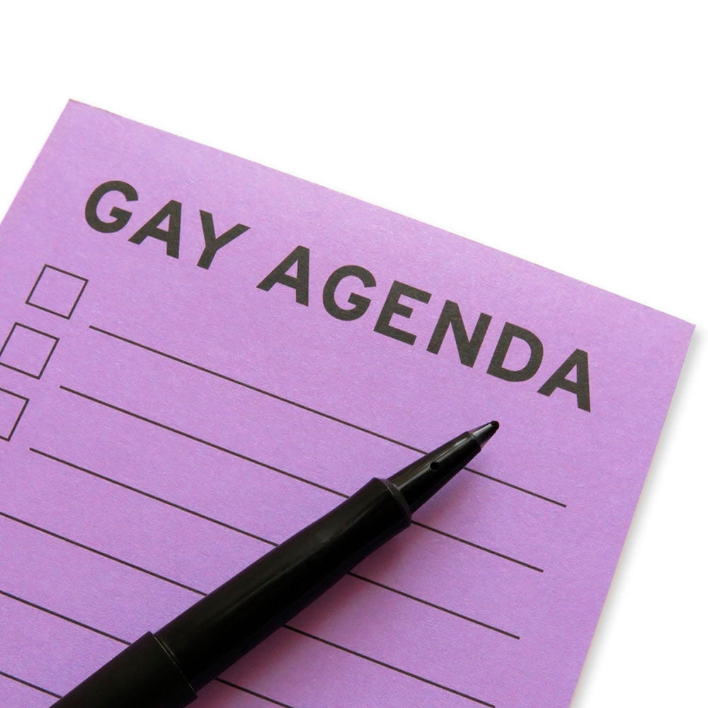 Gay Agenda Notepad
