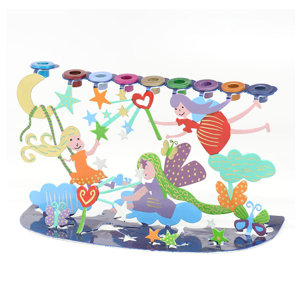 Fairies Hanukkiah