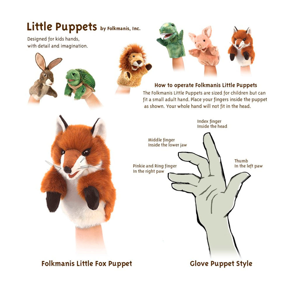 Little Fox Hand Puppet