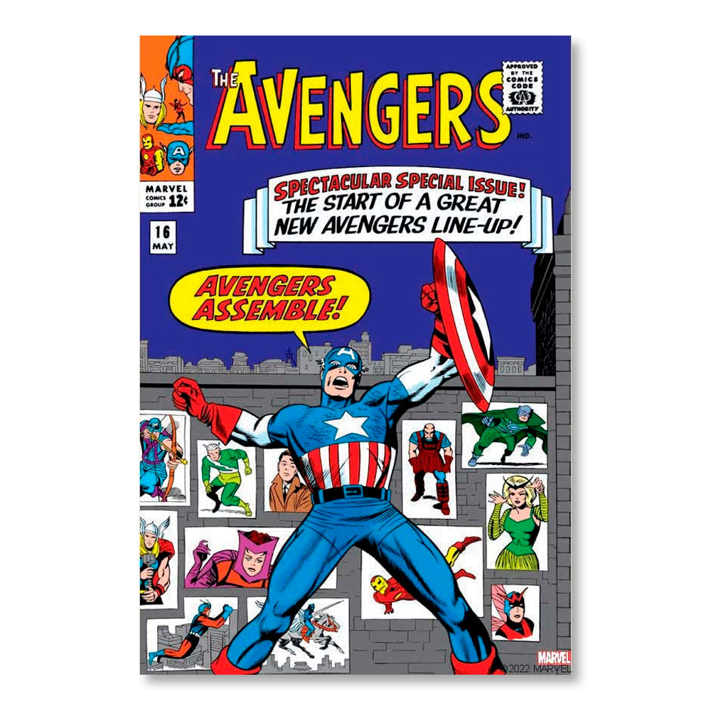Avengers: 100 Collectible Comic Book Cover Postcards