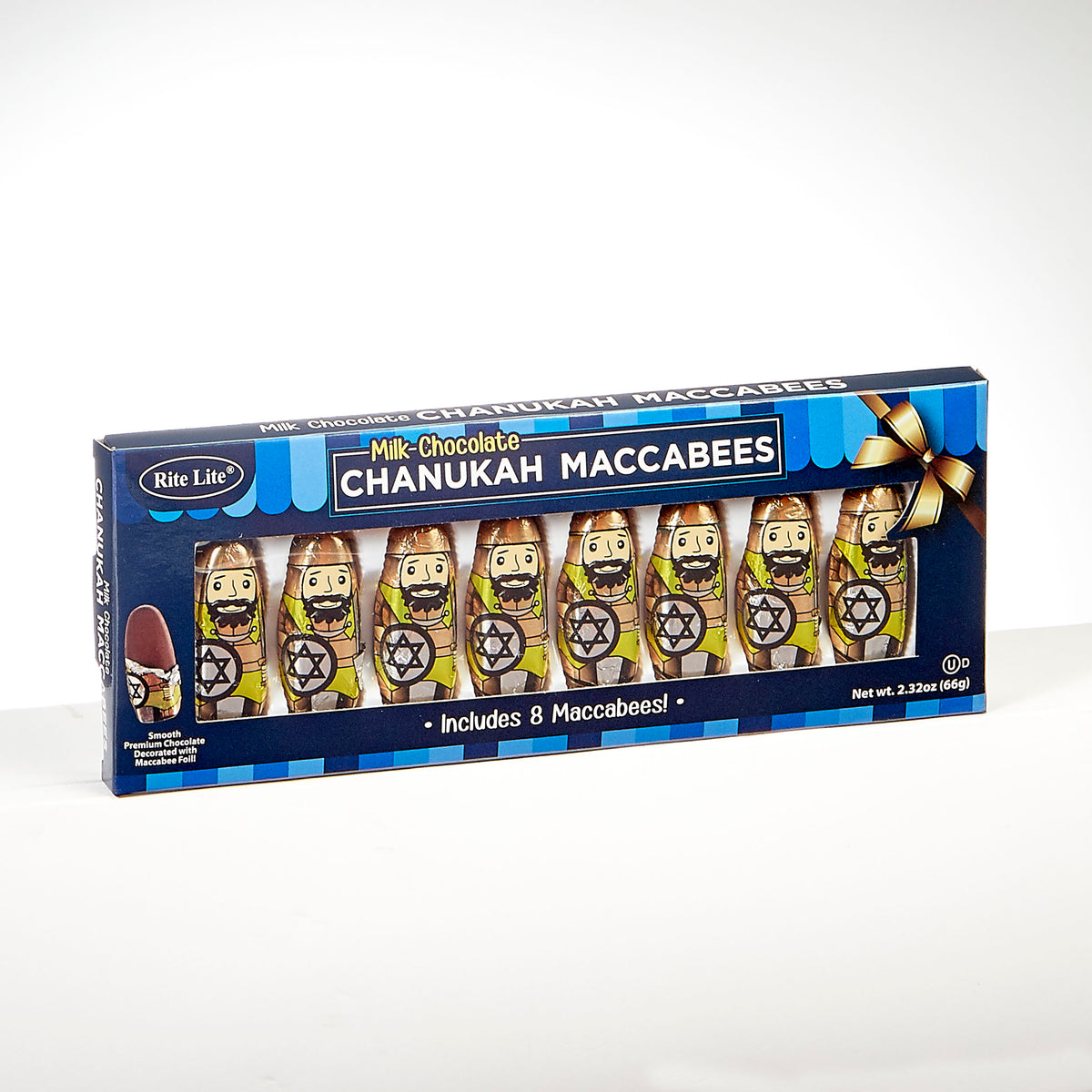 Chocolate Maccabees 8 Piece Gift Box