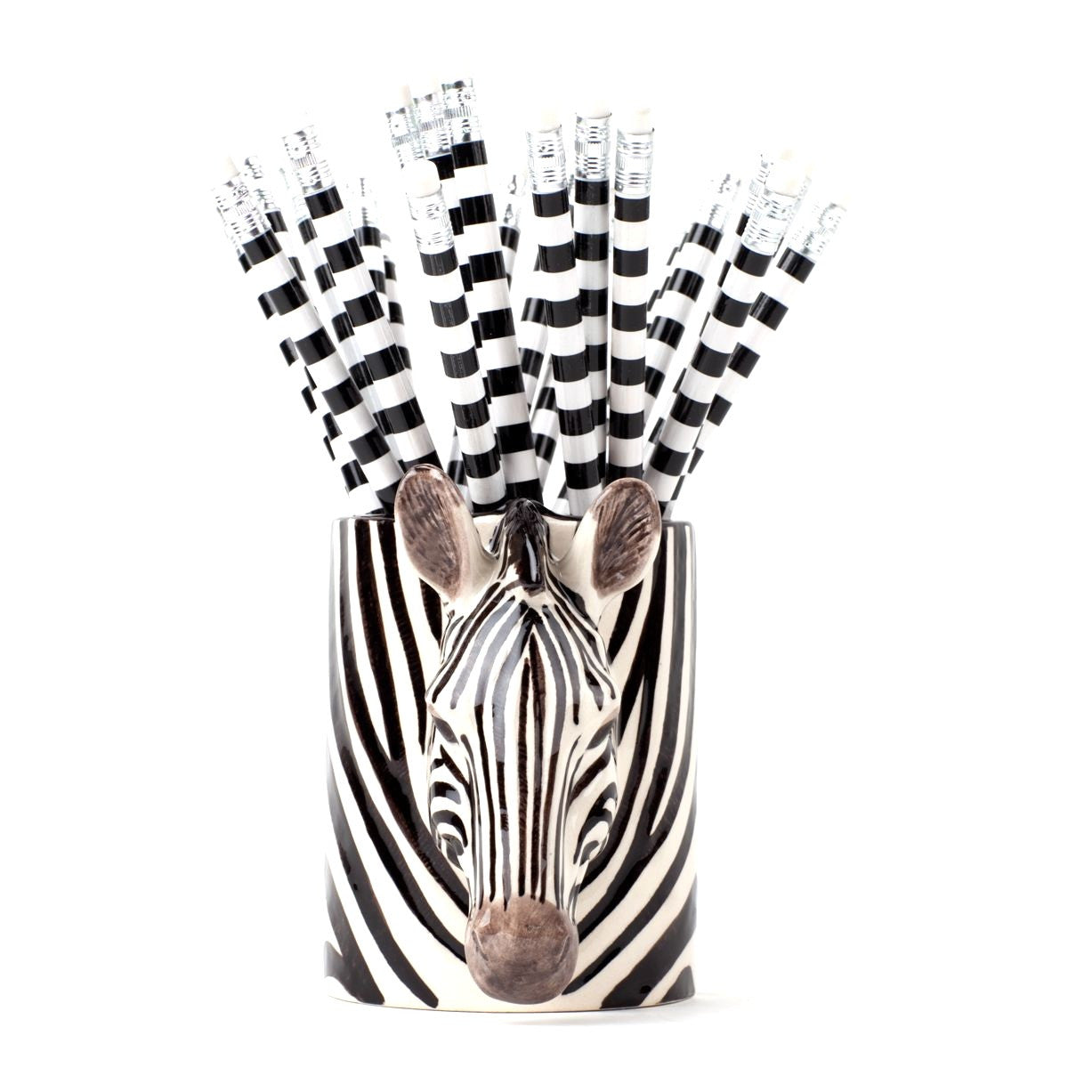 Zebra Pencil Pot