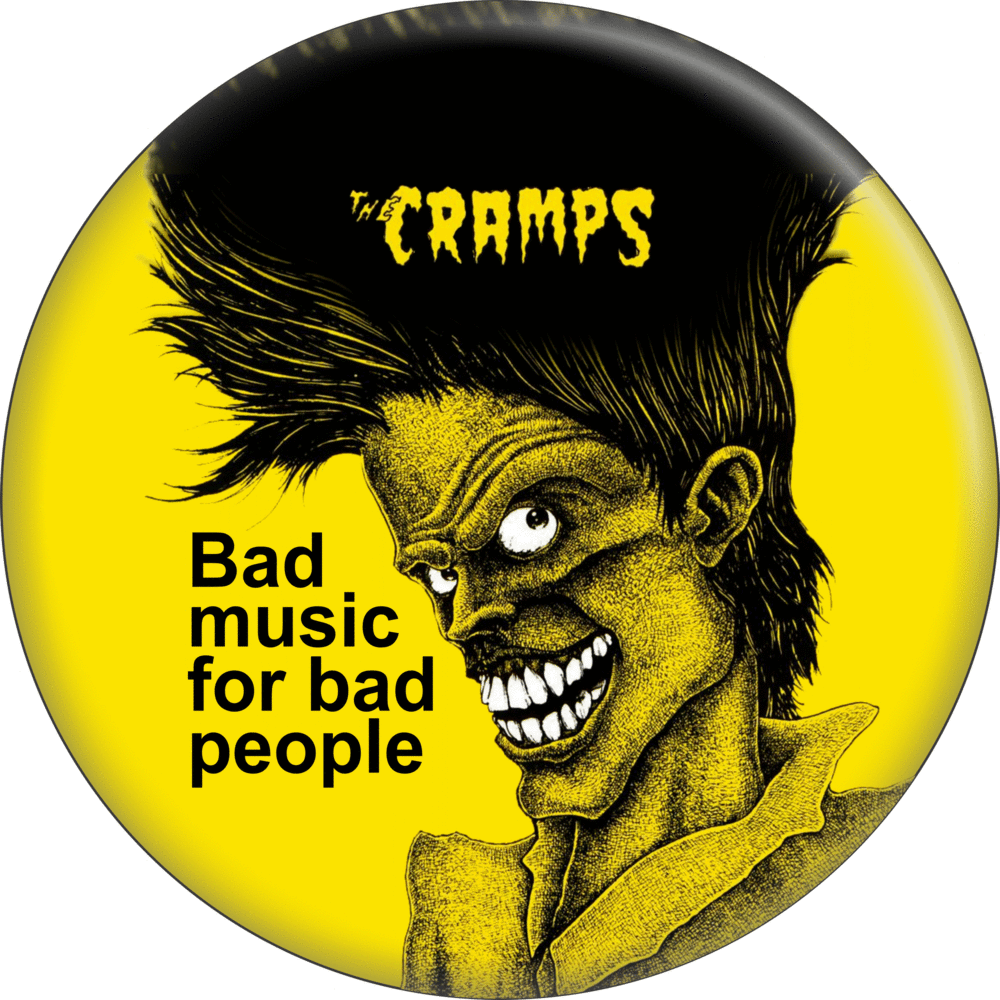 The Cramps Button Pin 1.25"