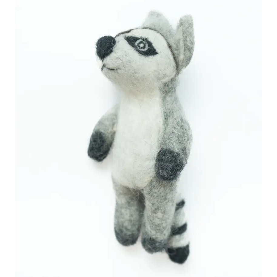 Raccoon Finger Puppet