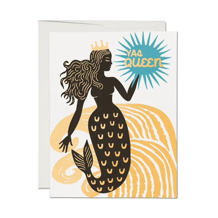 Yas Queen Greeting Card