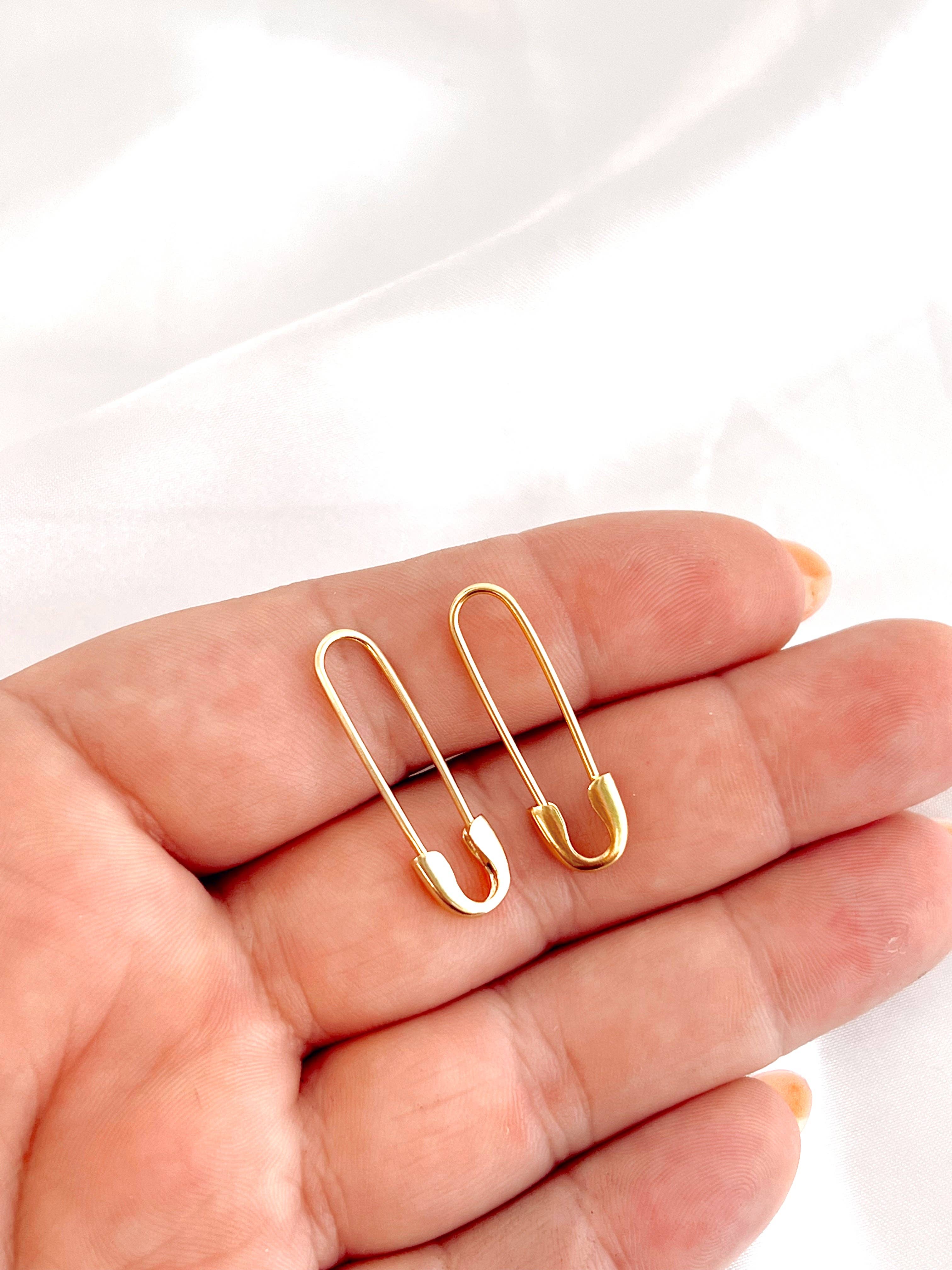 Safety Pin Earrings