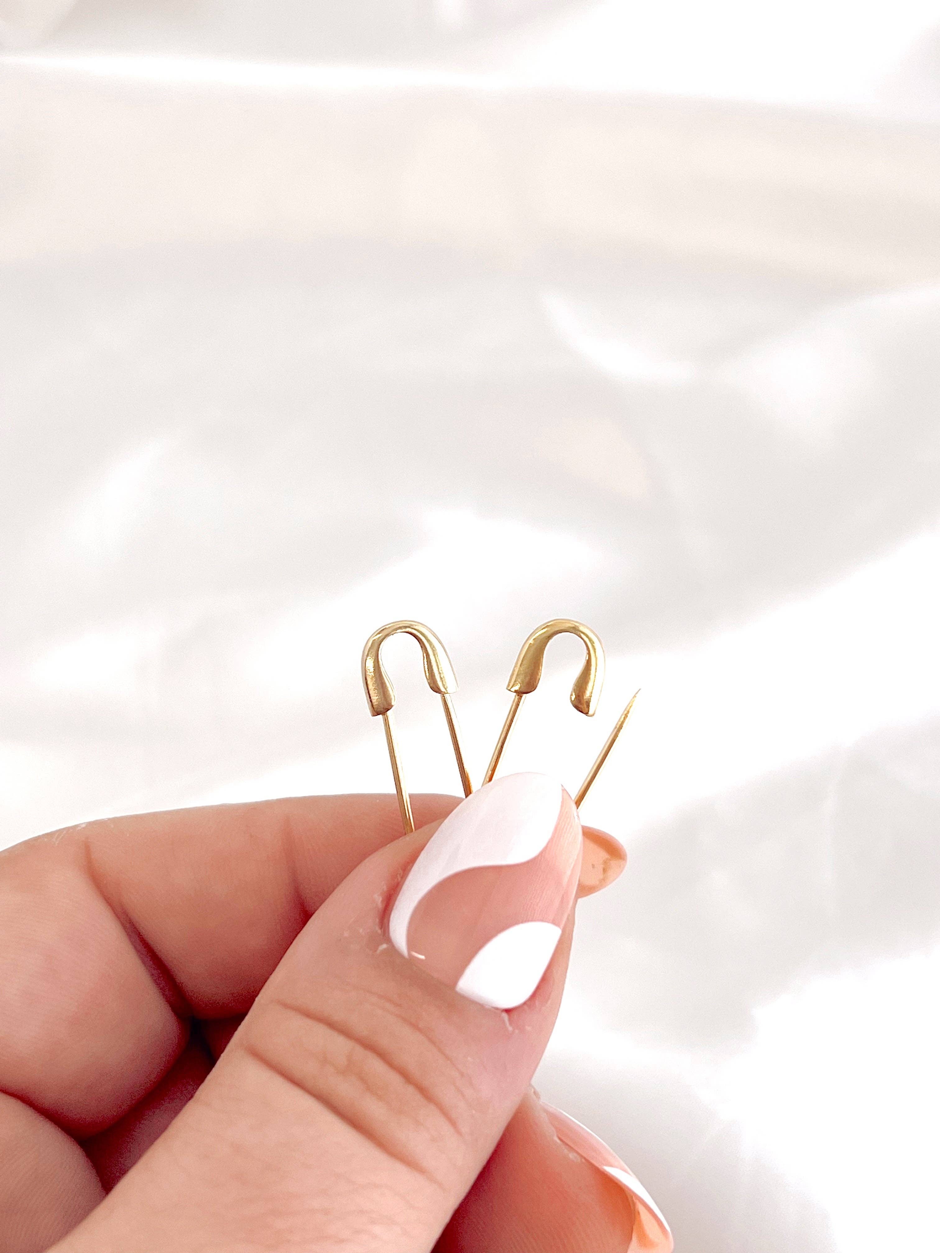 Safety Pin Earrings