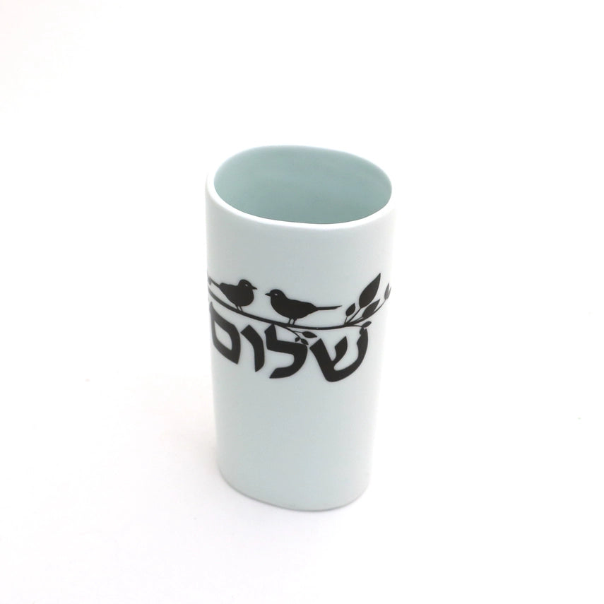 Shalom Oval Bud Vase