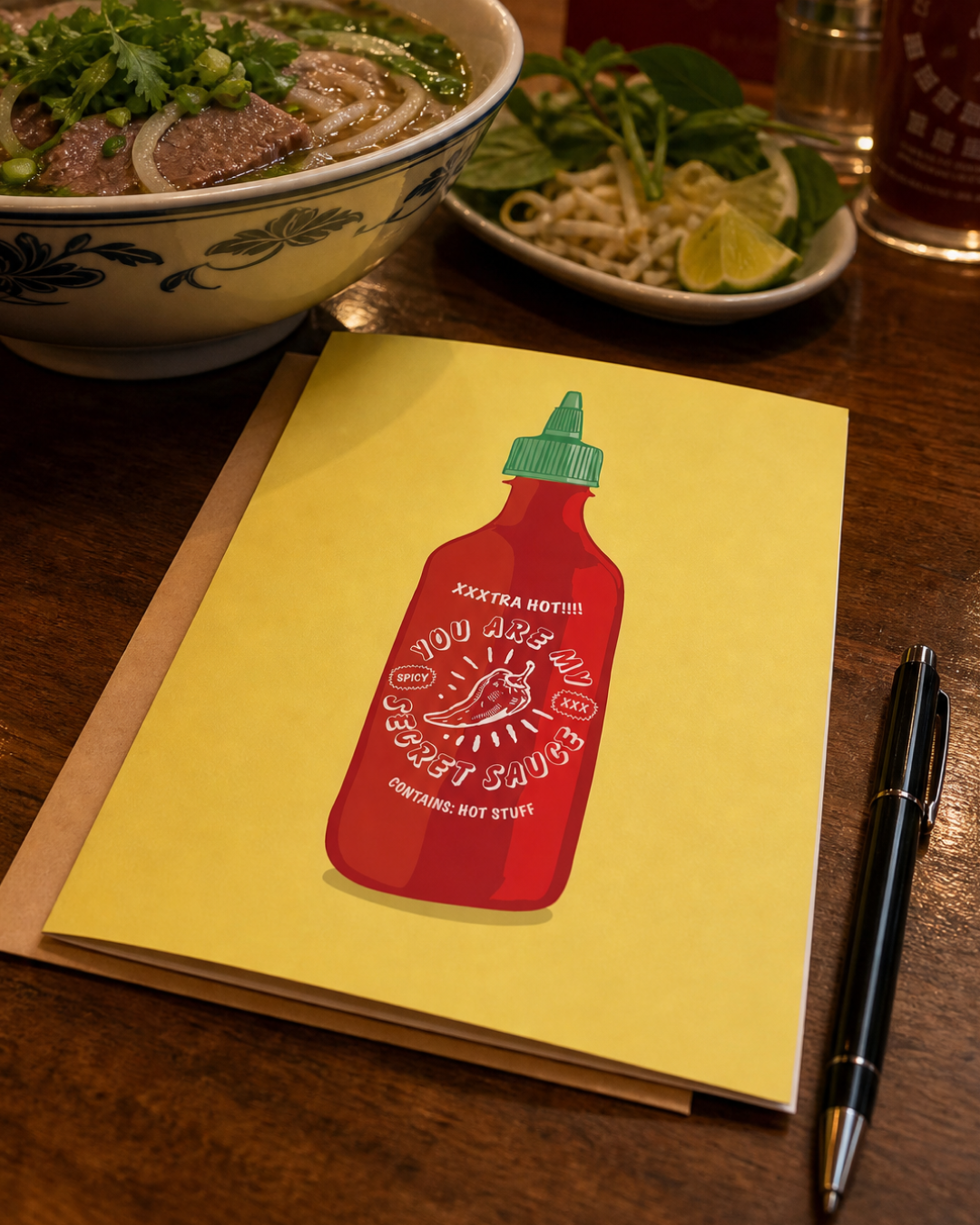 You Are My Secret Sauce Card | Love and Romance
