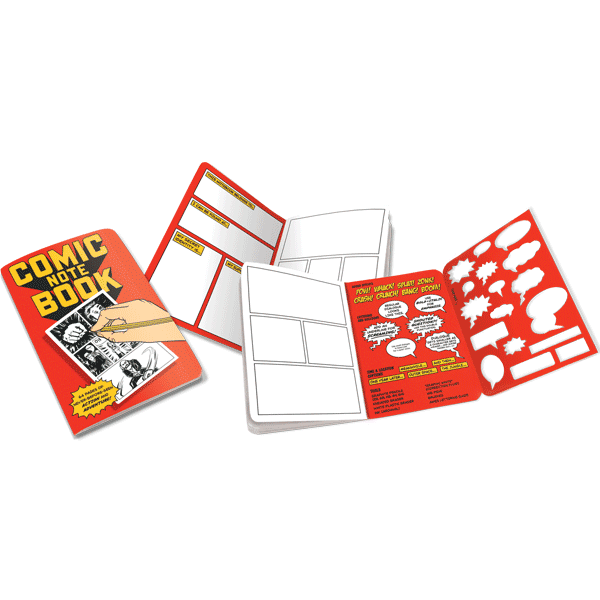 Comic Book Notebook Full Size