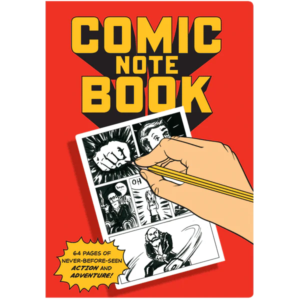 Comic Book Notebook Full Size