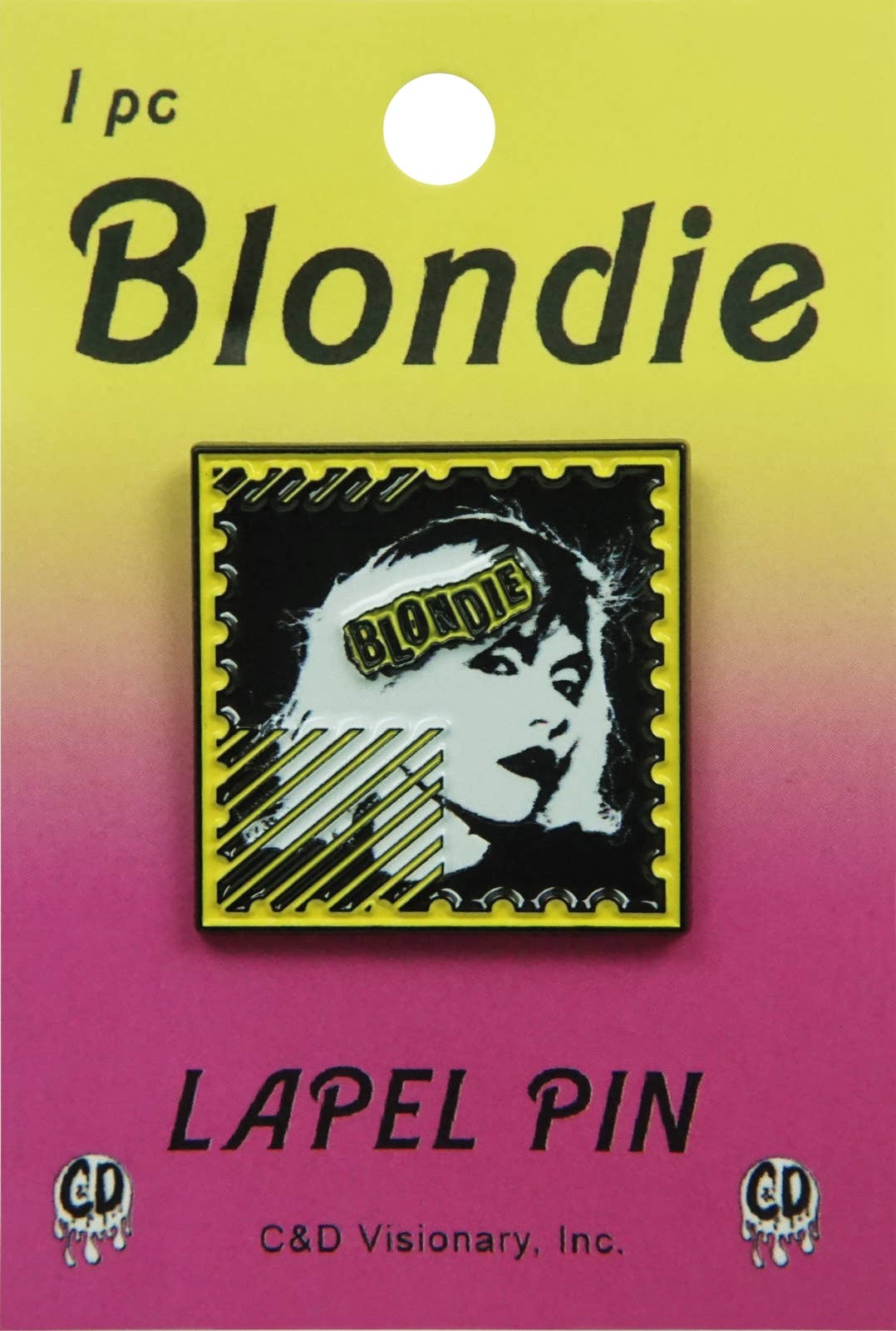 Blondie Stamp Enamel Pin