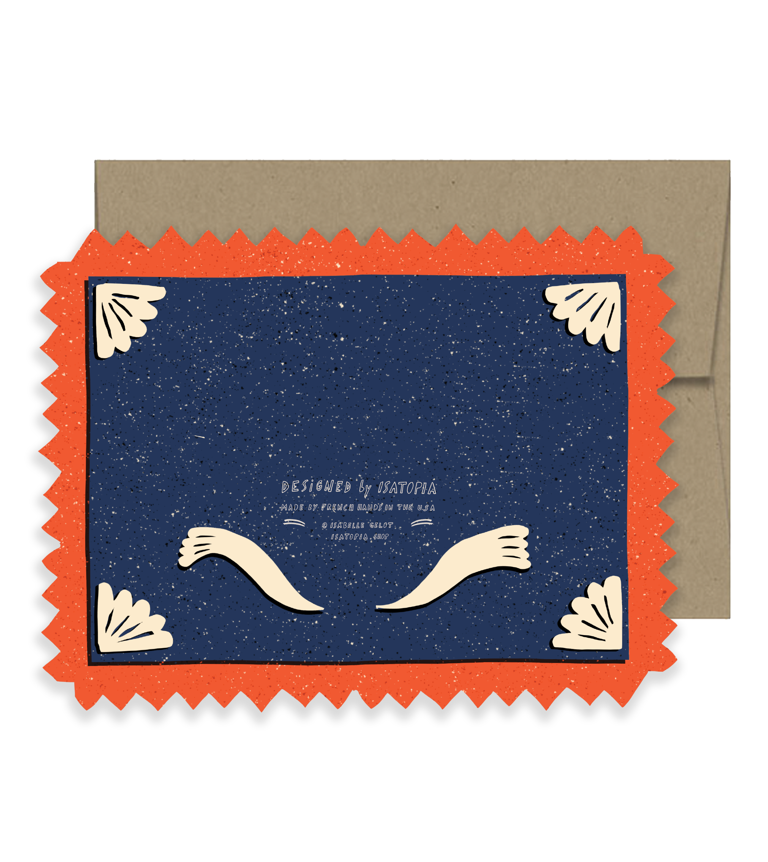 Bonjour Die Cut Card - From Paris with Love Collection
