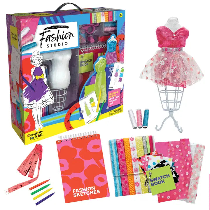 Designed By You Fashion Design Studio Craft Kit For Kids