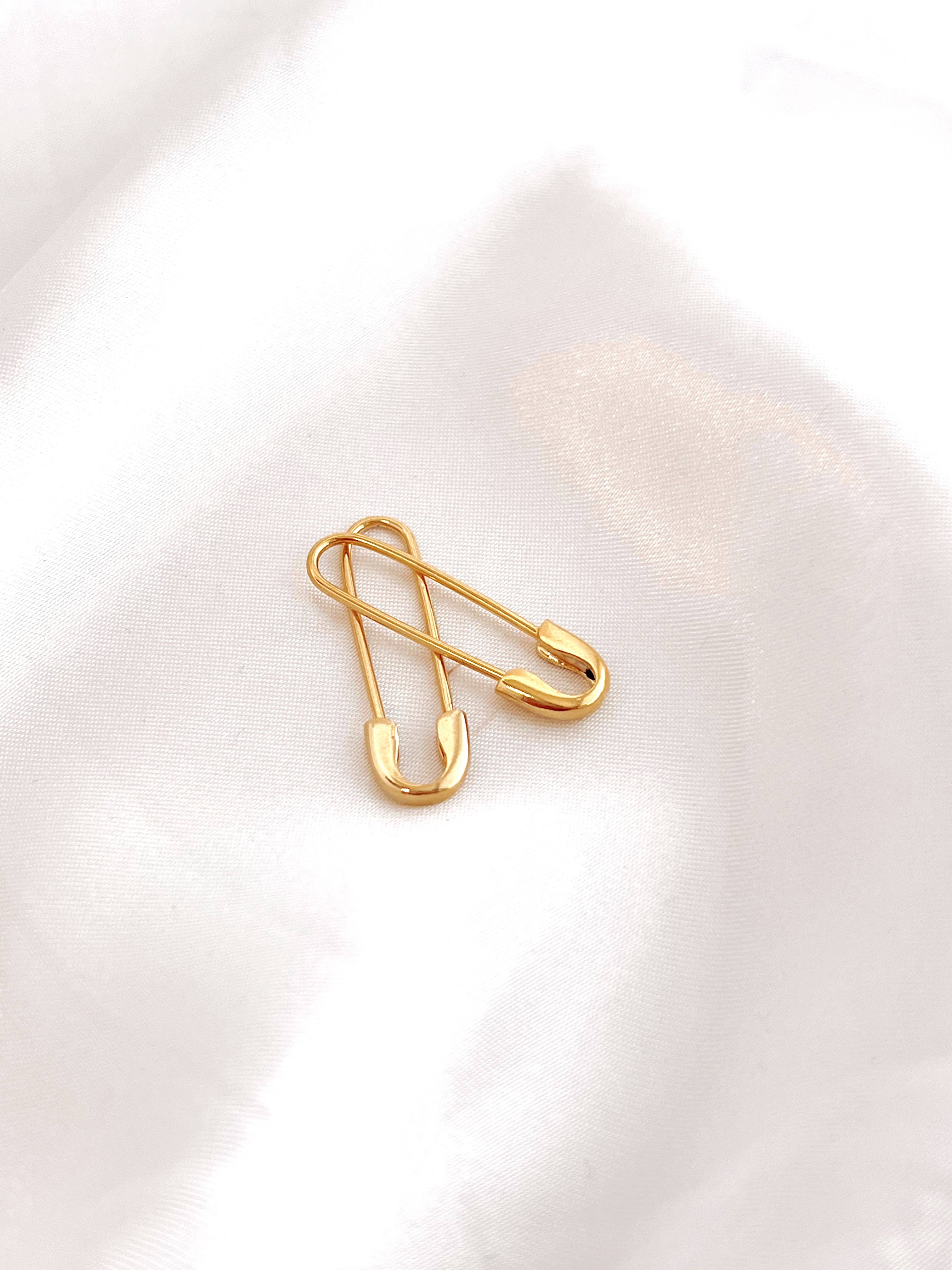 Safety Pin Earrings