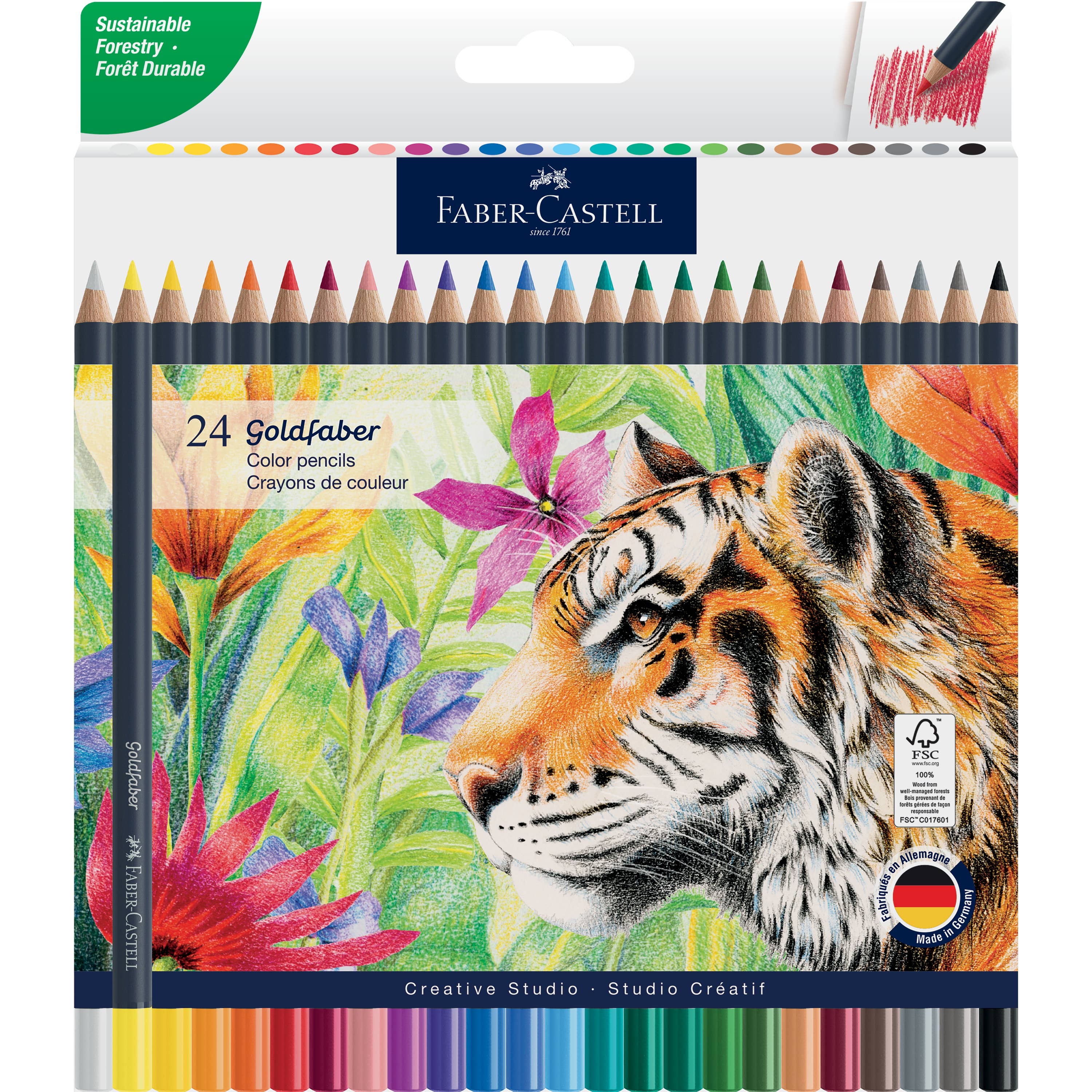 Goldfaber Color Pencils - Box of 24