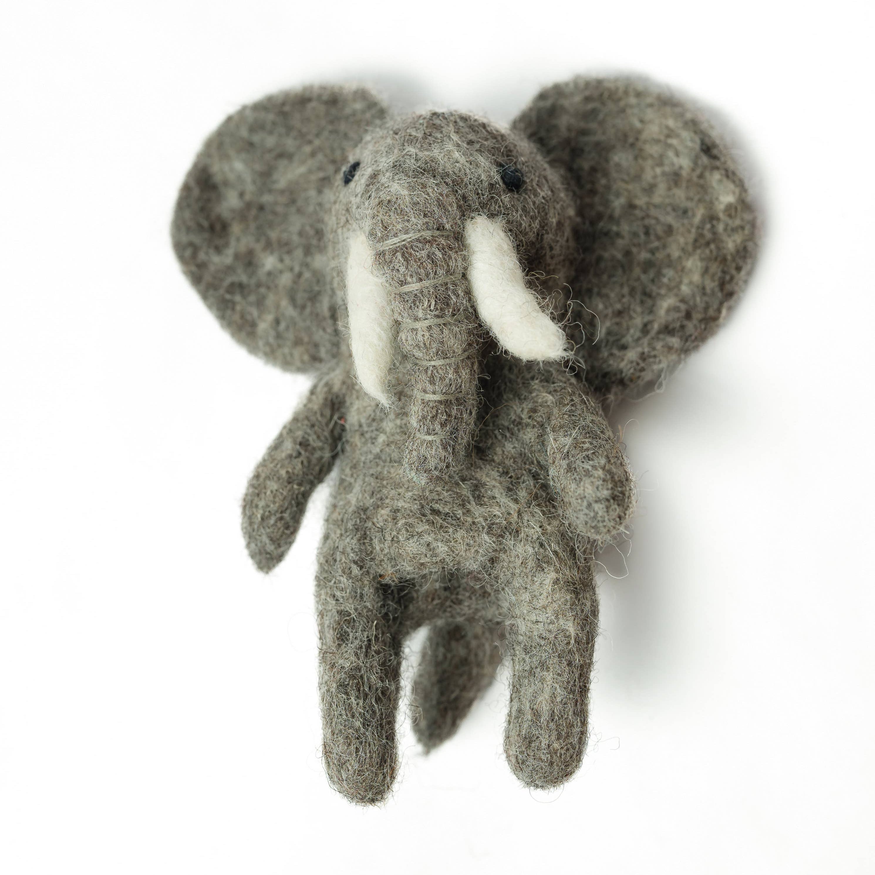 Elephant Finger Puppet
