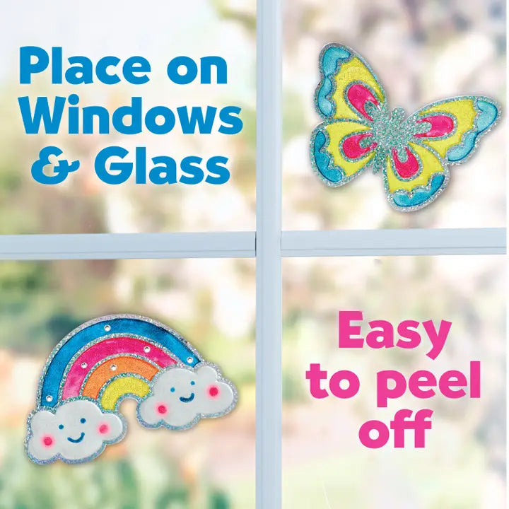 Easy Sparkle Window Art Mini Kit Craft Kit For Kids