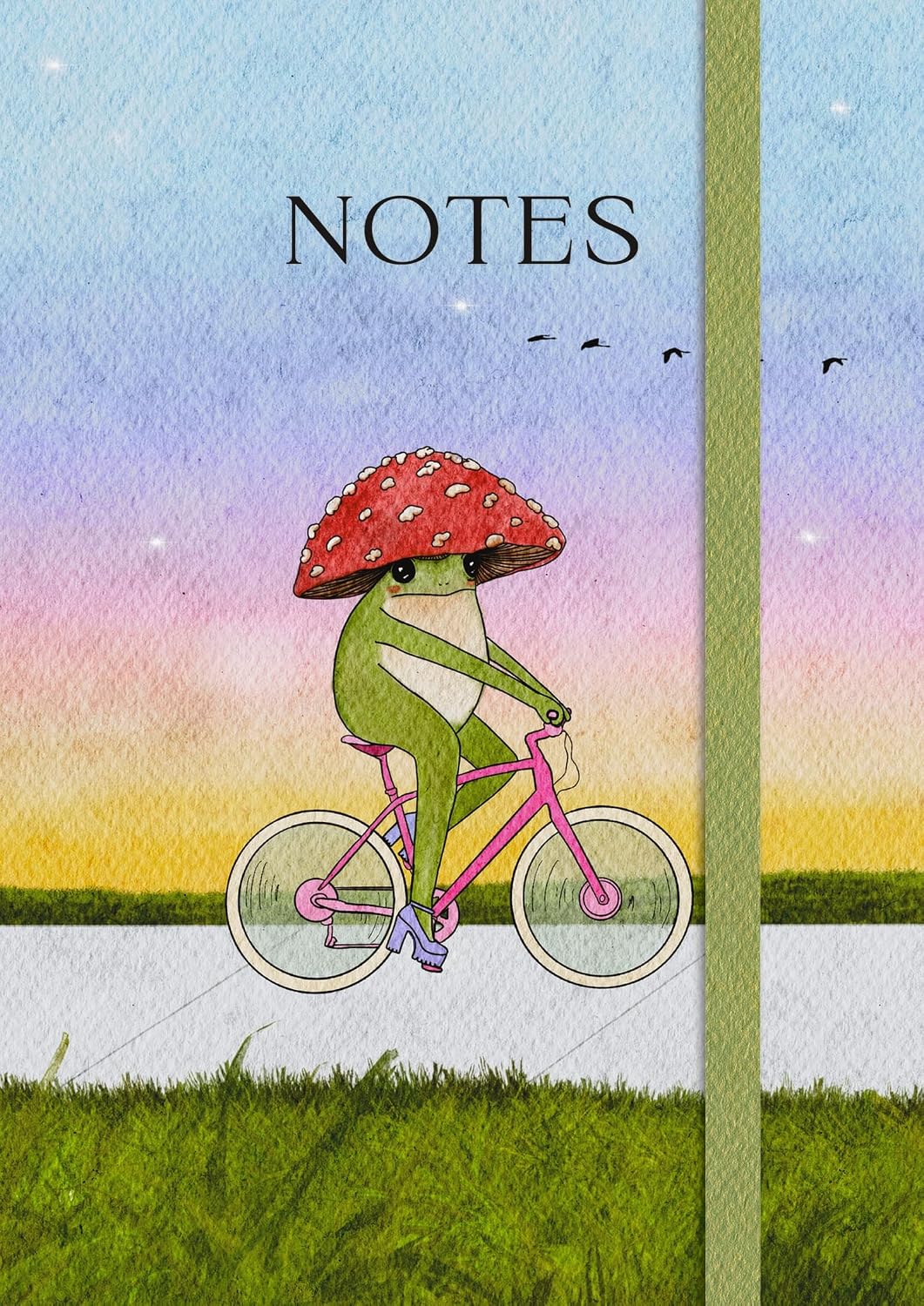 The Little Frog Notebook: A Beautiful 160-Page Lined Notebook