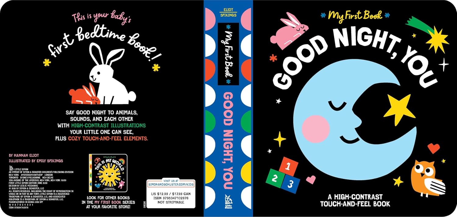 Good Night, You: A High-Contrast Touch-and-Feel Book (My First Book)