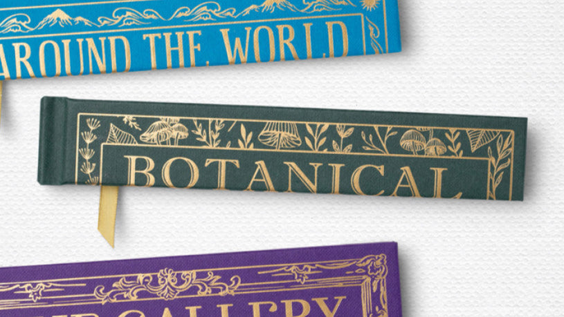 Botanical Book Fan
