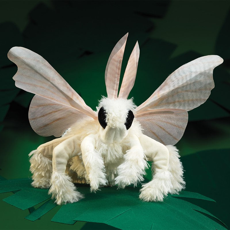 Poodle Moth Puppet