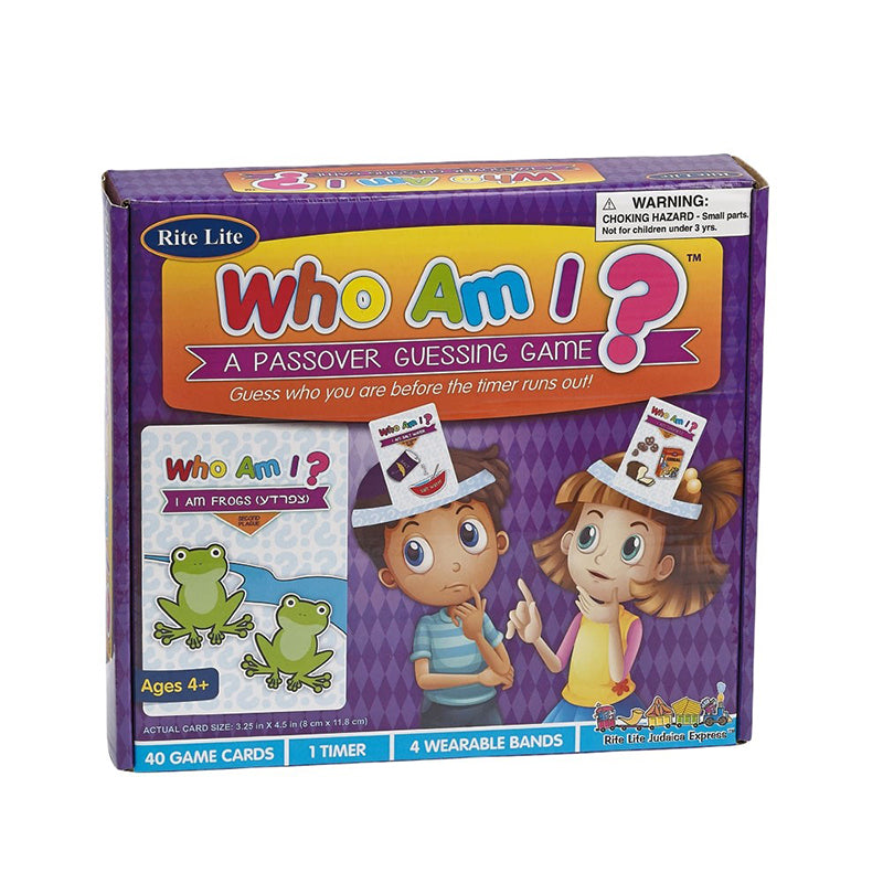 Who Am I? Passover Guessing Game