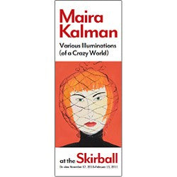 Street Banner Maira Kalman: Various Illuminations (of a Crazy World)