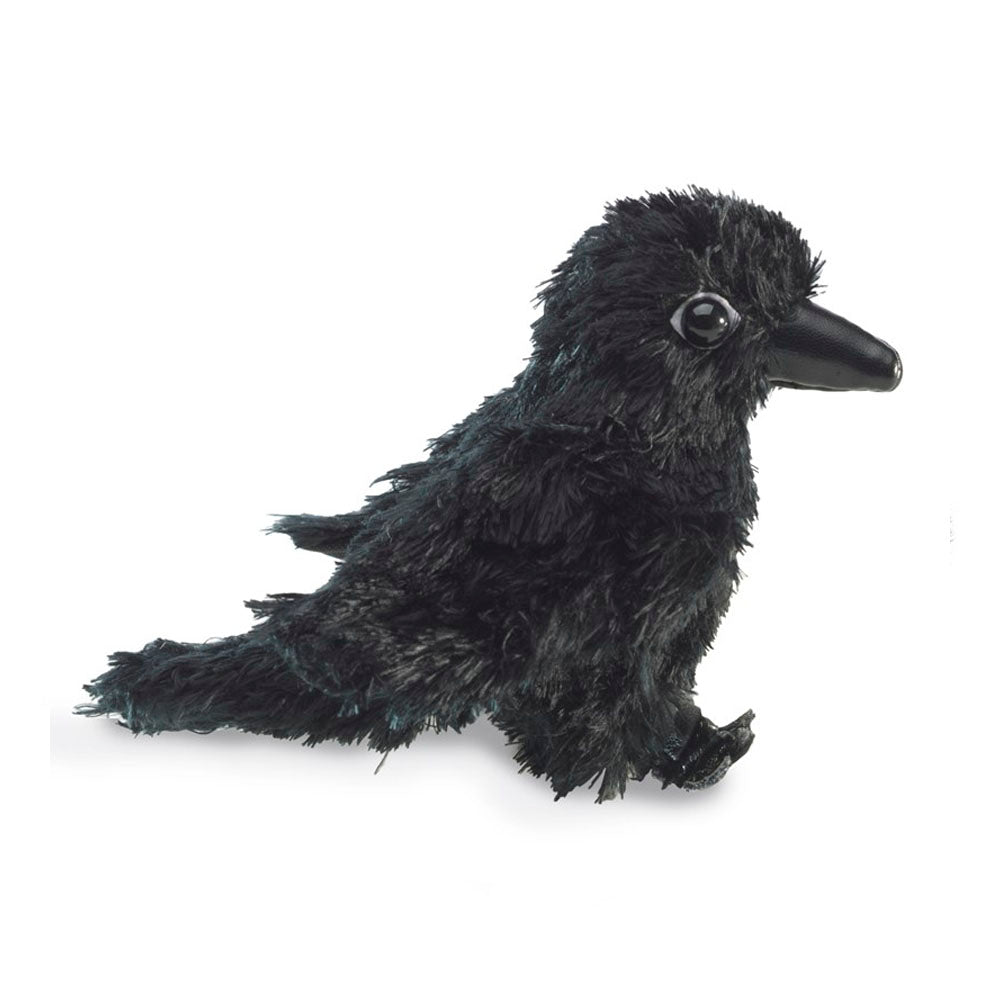 Mini Raven Finger Puppet