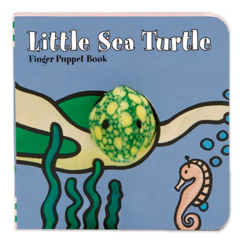 Little Sea Turtle: Finger Puppet Book