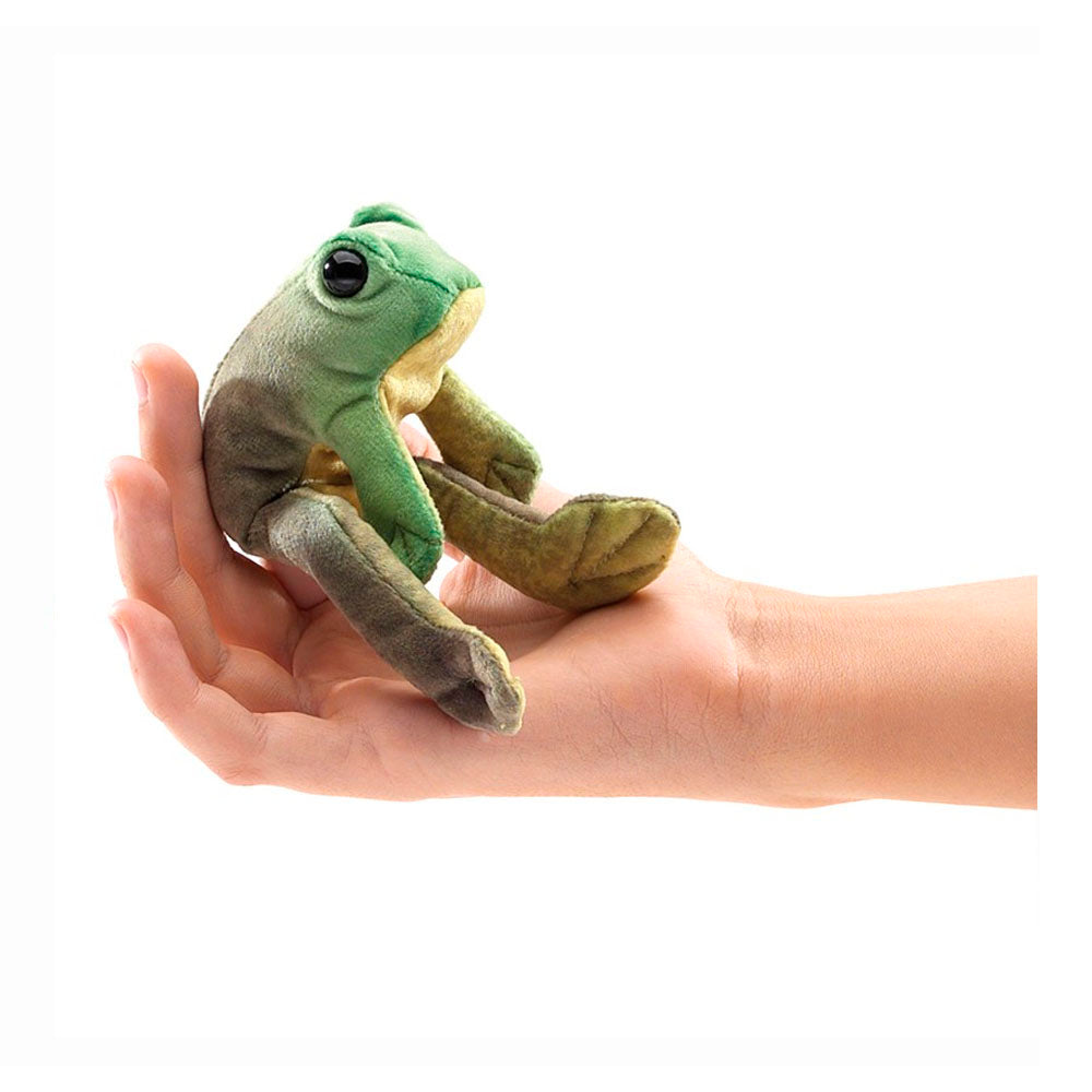 Mini Sitting Frog Finger Puppet