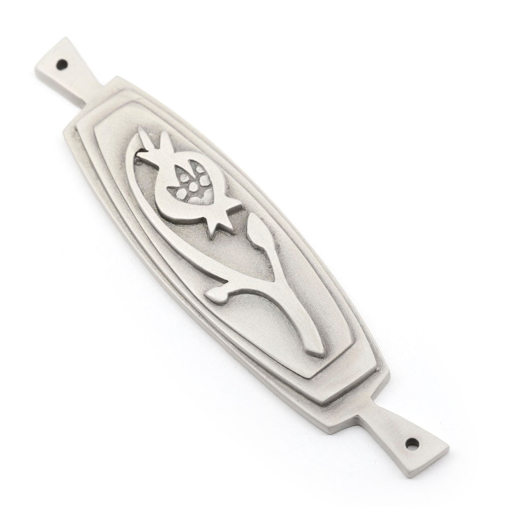 Pomegranate Pewter Mezuzah