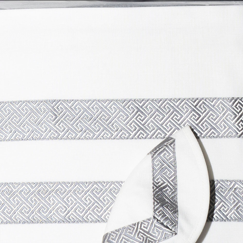 Michigan (Gray Triple Stripe) Tallit Set