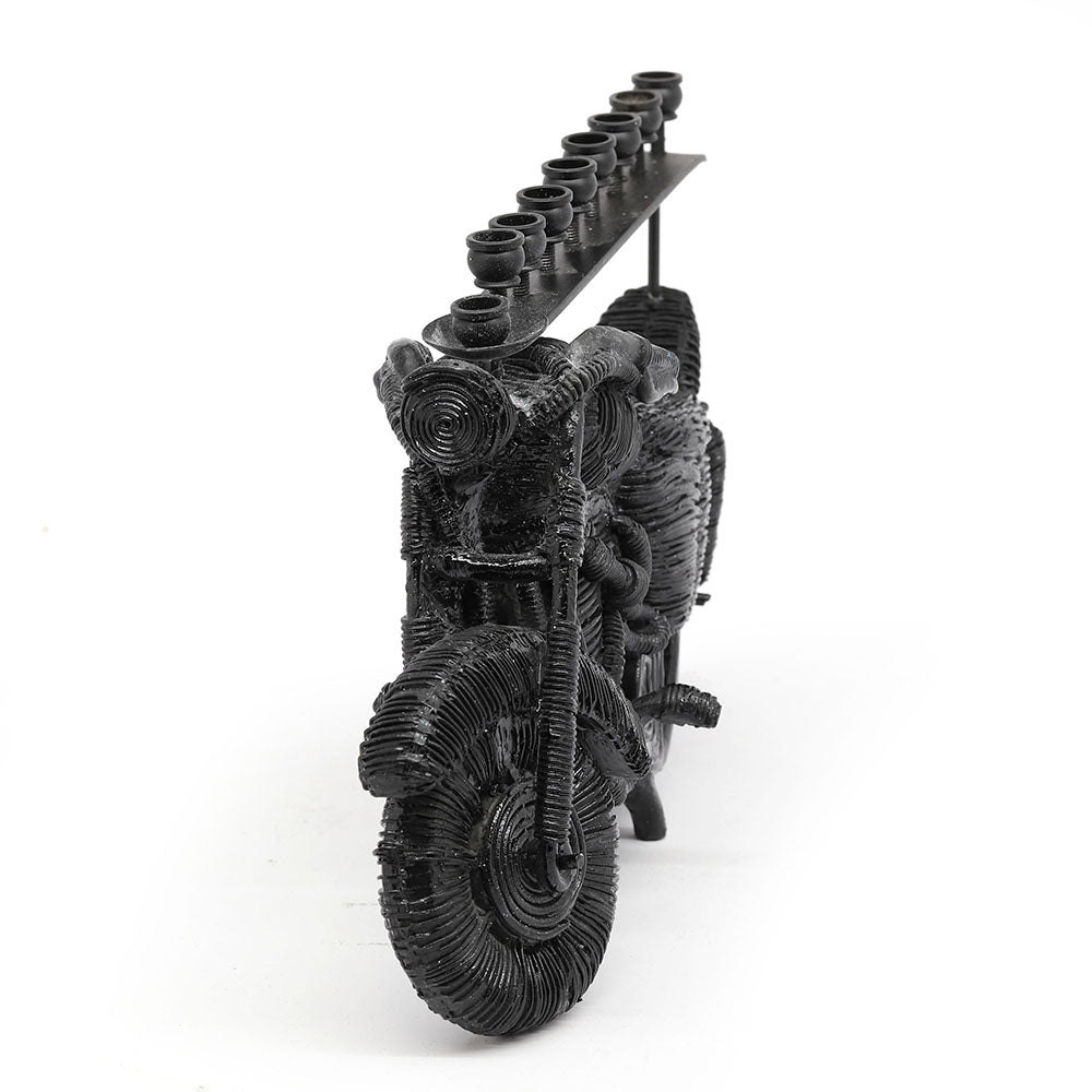 Motorcycle Hanukkiah