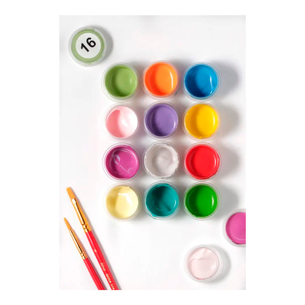 Paint by Numbers: Albert Einstein