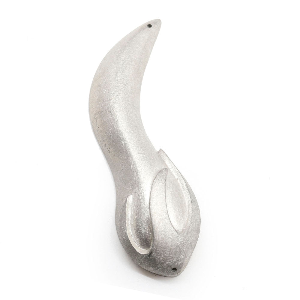 Pewter Flame Mezuzah