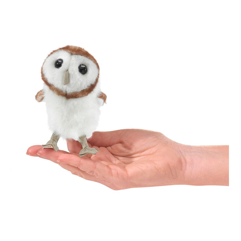 Mini Barn Owl Finger Puppet