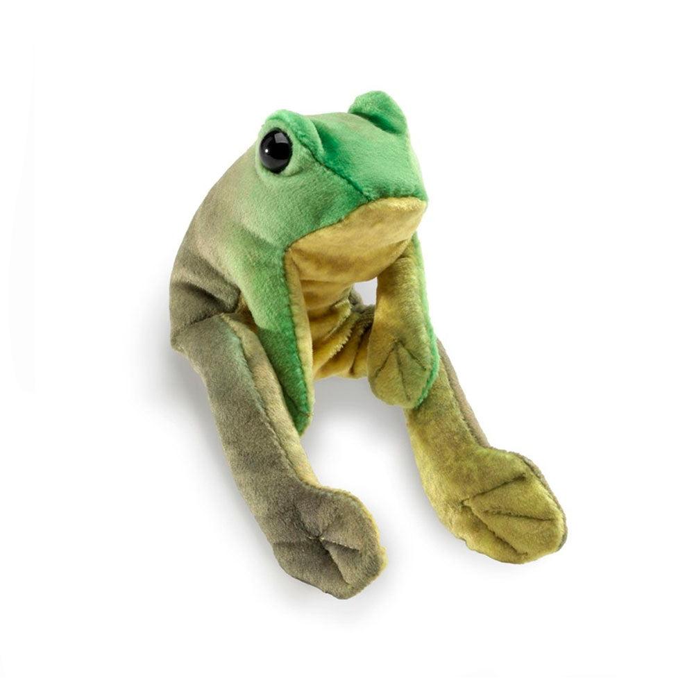 Mini Sitting Frog Finger Puppet