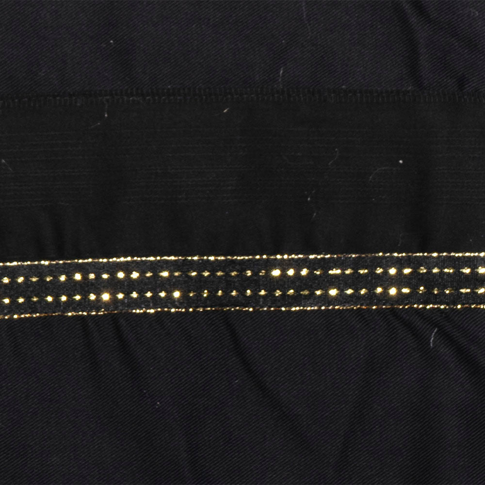 Black and Gold on Ivory Tallit Set