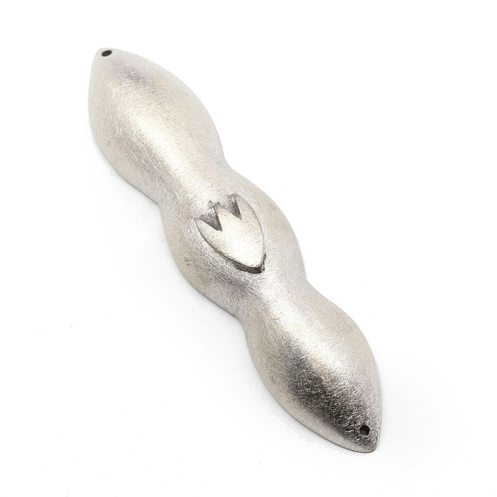 Pewter Bubble Mezuzah