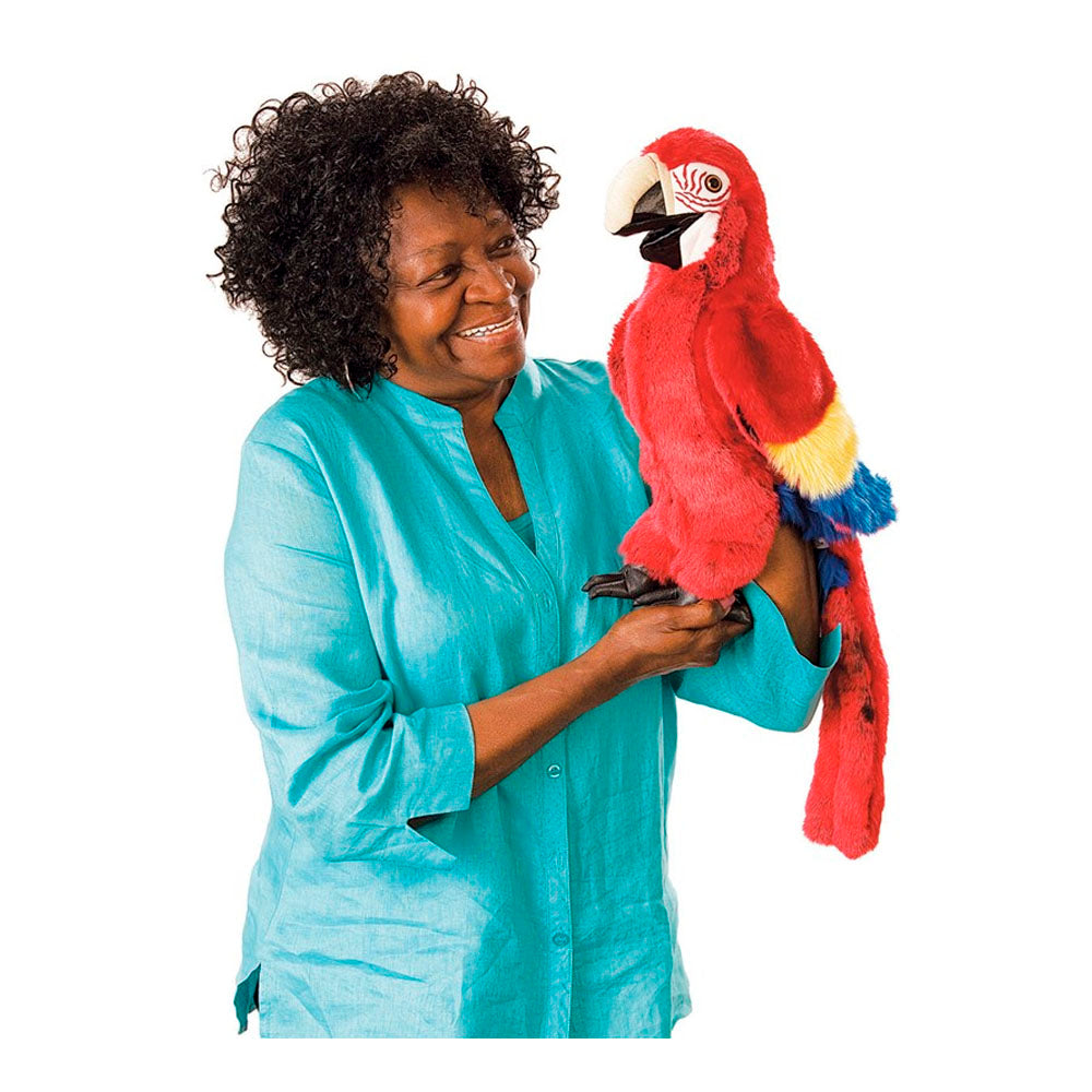 Scarlet Macaw Puppet