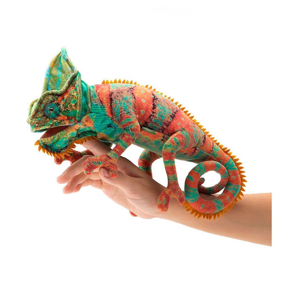 Small Chameleon Puppet