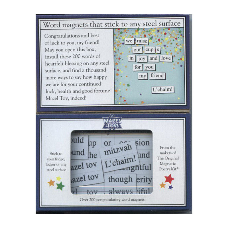 Magnetic Poetry Mazel Tov! Kit