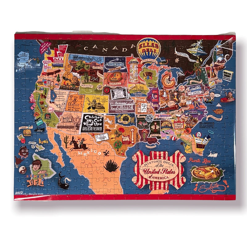 Exclusive! Historic Delis of the United States Puzzle