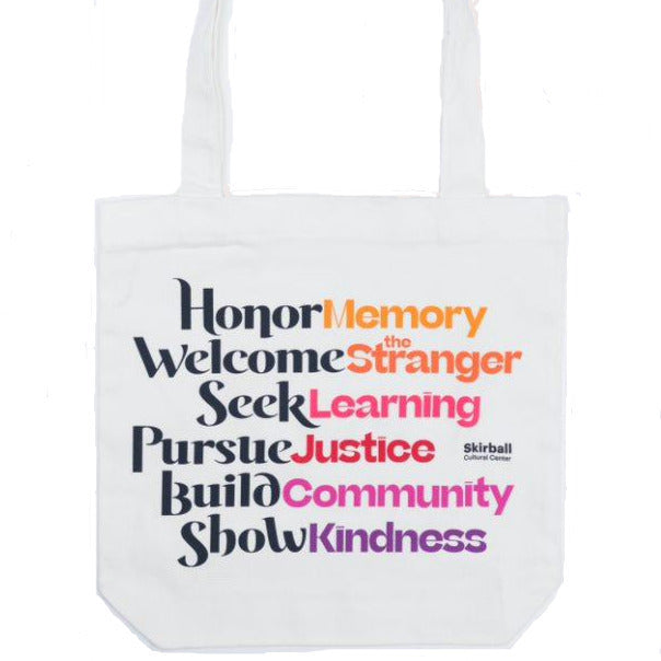 Skirball Values Tote