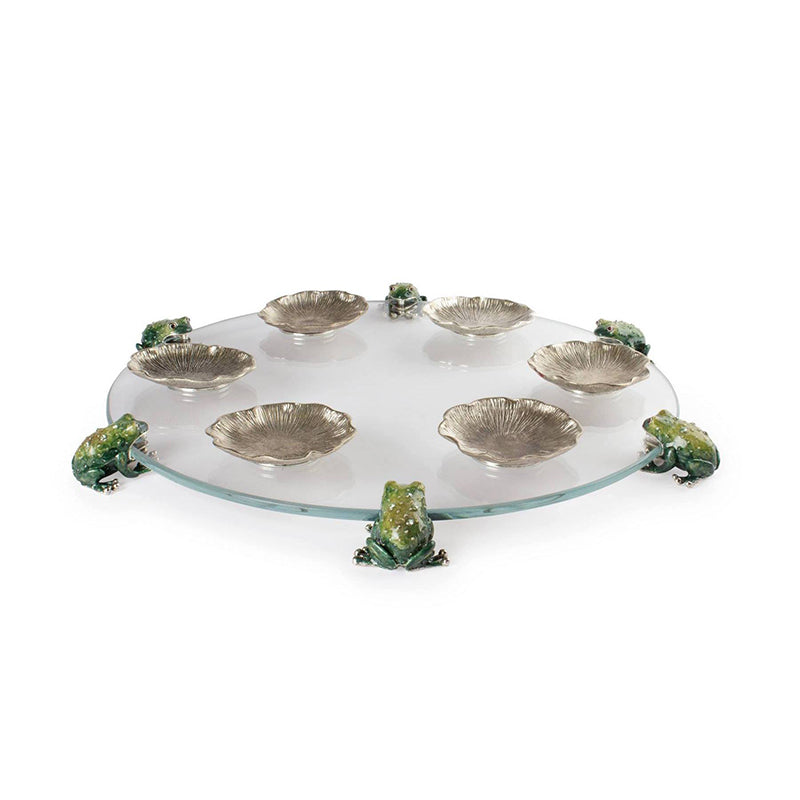 Tzefareia Frog Seder Plate