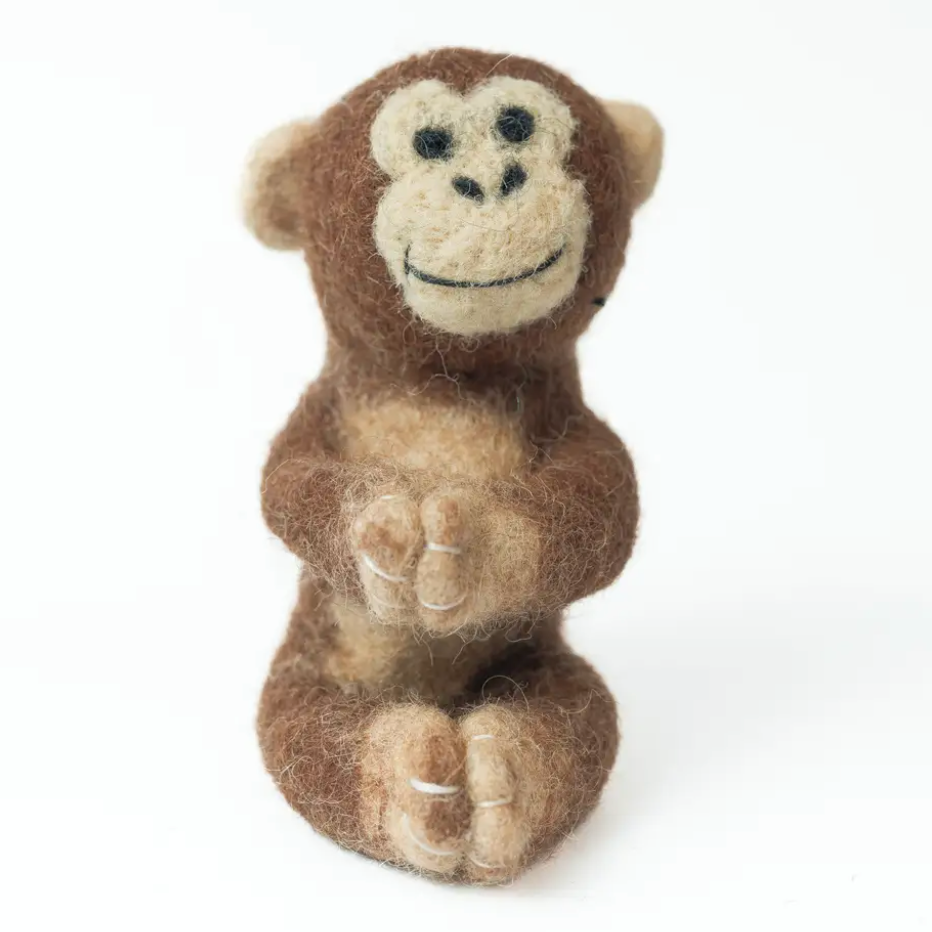 Monkey Finger Puppet
