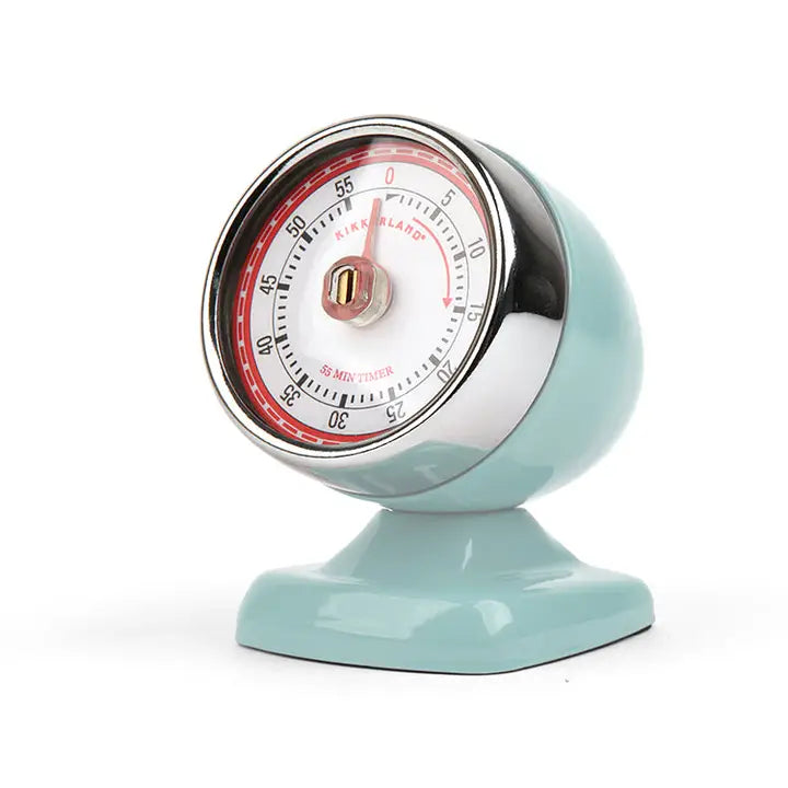 Vintage Streamline Kitchen Timer + Blue