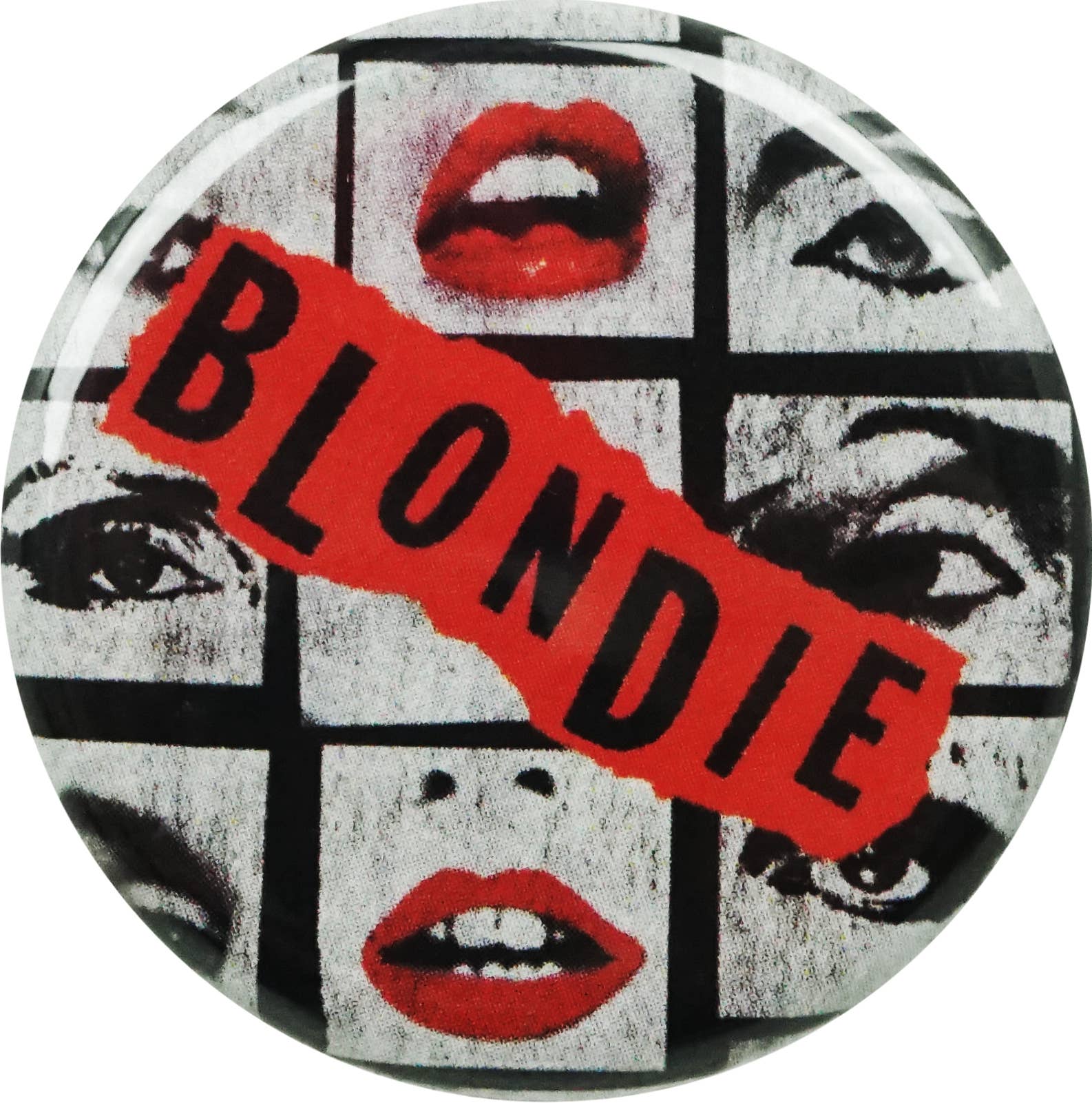 Blondie Lips 1.25” Button