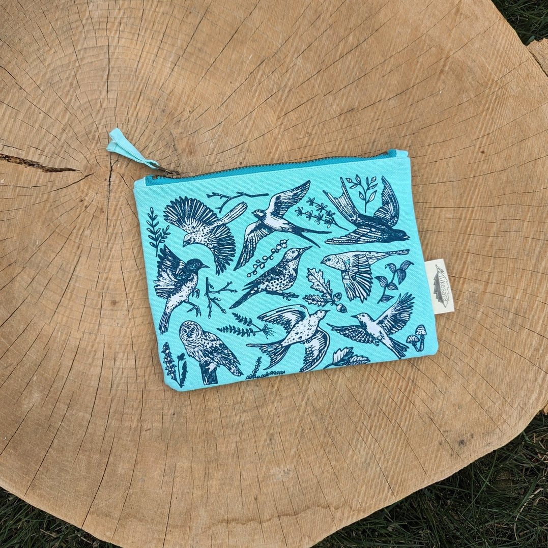 Bird Zipper Pouch